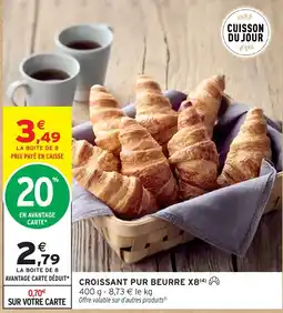 Intermarché Hyper CROISSANT PUR BEURRE offre