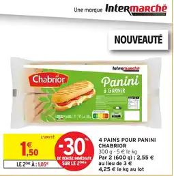Intermarché Hyper Chabrior Panini offre