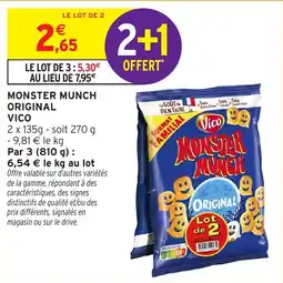 Intermarché Hyper Vico Monster Munch Original offre