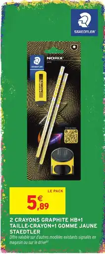 Intermarché Hyper STAEDTLER NORIX offre