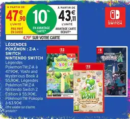 Intermarché Hyper Nintendo Switch offre