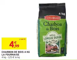 Intermarché Hyper LA FOURNAISE Charbon de Bois offre