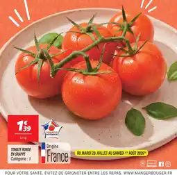 Netto Tomate ronde en grappe offre