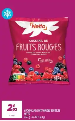 Netto Netto Cocktail de fruits rouges offre