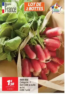 Netto RADIS ROSE offre