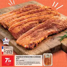 Netto Le Porc Français Tranches de poitrine de porc à la mexicaine offre