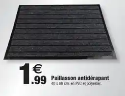 Bazarland Paillasson antidérapant offre