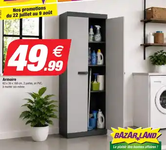 BAZARLAND Armoire