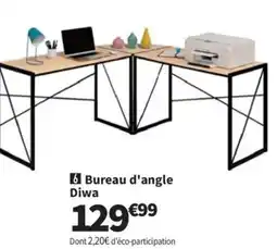 Conforama Diwa Bureau d'angle offre
