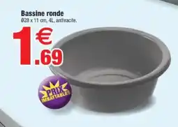 Bazarland Bassine ronde offre