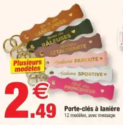 Bazarland Porte-clés à lanière offre