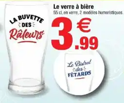 Bazarland Le verre à bière offre