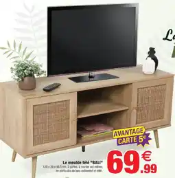 Bazarland BALI meuble télé offre
