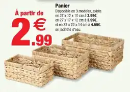 Bazarland Panier offre