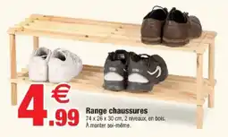 Bazarland Range chaussures offre