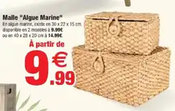 Bazarland Malle Algue Marine offre