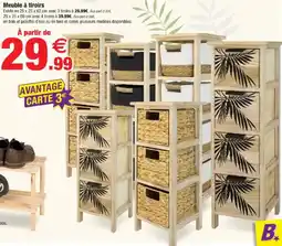 Bazarland B* Meuble à tiroirs offre