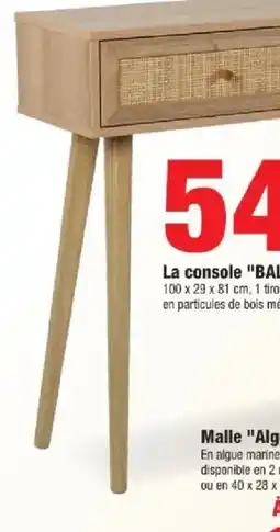 Bazarland BAL La console offre