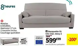 Conforama Banquette-lit Clic-Clac Jessy 2 offre