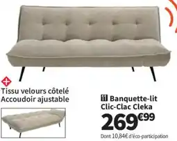 Conforama Banquette-lit Clic-Clac offre
