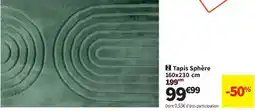 Conforama Tapis Sphère offre