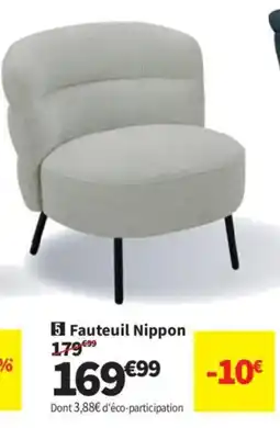 Conforama Fauteuil Nippon offre