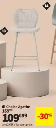 Conforama Chaise Agathe offre