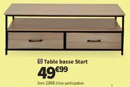 Conforama Table basse Start offre