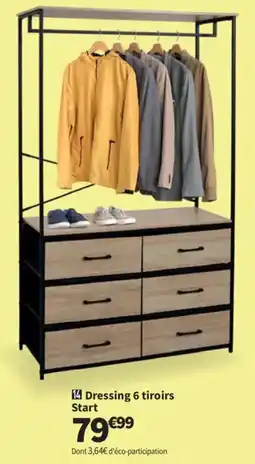 Conforama Dressing 6 tiroirs offre