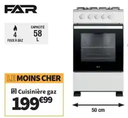 Conforama FAR Cuisinière gaz offre