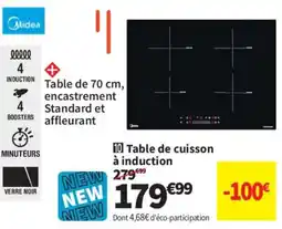 Conforama Midea Table de cuisson à induction offre