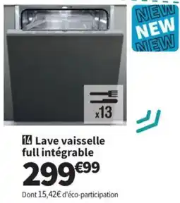 Conforama Lave vaisselle full intégrable offre