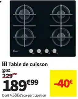 Conforama Cuisson Table de gaz offre