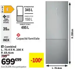 Conforama Hisense combine offre