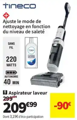 Conforama Tineco Aspirateur laveur offre