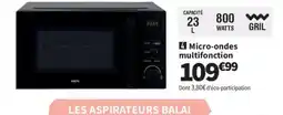 Conforama HITACHI Micro-ondes multifonction offre