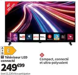 Conforama Téléviseur LED connecté offre