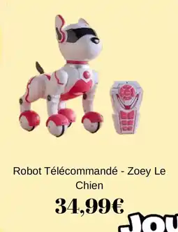 Smyths Toys Zoey Le Chien Robot Télécommandé offre