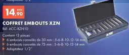 Autodistribution XZN COFFRET EMBOUTS offre
