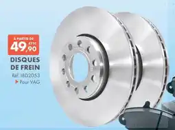 Autodistribution DISQUES DE FREIN offre