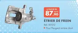 Autodistribution ÉTRIER DE FREIN offre