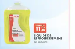 Autodistribution Iso tech liquide de refroidissement offre