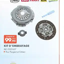 Autodistribution Kit d'embrayage offre