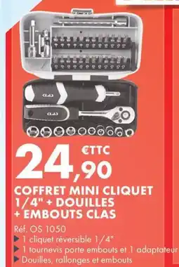 Autodistribution CLAS COFFRET MINI CLIQUET offre
