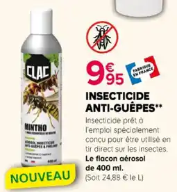 Kiriel Clac insecticide anti-guêpes offre