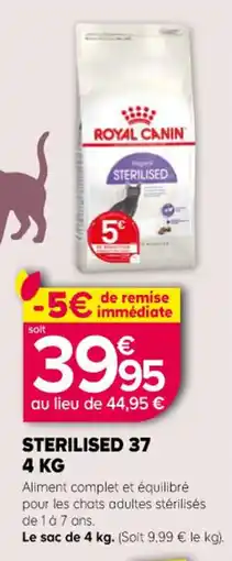 Kiriel ROYAL CANIN STERILISED offre