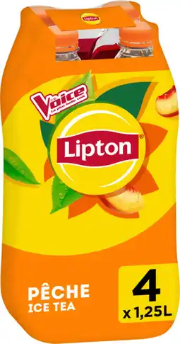 Auchan Lipton lipton thé pêche offre