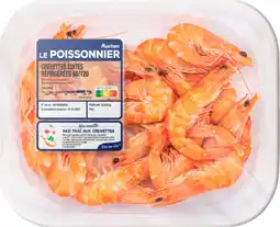 Auchan Supermarché Auchan crevettes entières cuites réfrigérées offre