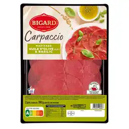 Auchan Supermarché Bigard carpaccio bigard offre