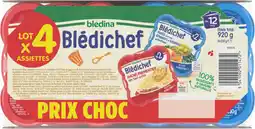 Auchan Bledina hachis parmentier purée épinard saumon blédichef offre